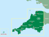 Cornwall UK Travel & Road Map. This map has inset maps for Truro, Newquay, Penzance, St. Austell, Falmouth and Plymouth. Freytag & Berndt road maps are available for many countries and regions worldwide. In addition to the clear design, and shaded relief - Image 2 of 0