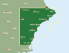 Costa Blanca Spain Travel & Road Map. This travel map includes city maps of Alicante, Denia, Benidorm, and Elche, plus an index with postal codes. Freytag & Berndt road maps are available for many countries and regions worldwide. In addition to the clear - Image 2 of 0