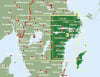 SE Sweden with Stockholm Travel & Road Map. Freytag & Berndt road maps are available for many countries and regions worldwide. In addition to the clear design, and shaded relief these road maps have a lot of additional information such as roads, sights, c - Image 2 of 0