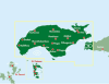 Detailed F&B Samos map (1:50k) for Greek island driving & hiking. Navigate Pythagoreio, Heraion, and Mount Kerkis. Essential travel guide. - Image 2 of 0
