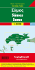 Detailed F&B Samos map (1:50k) for Greek island driving & hiking. Navigate Pythagoreio, Heraion, and Mount Kerkis. Essential travel guide. - Image 4 of 0