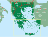 Greece Detailed Travel & Road Map.  â€‹Greece is a beautiful and historically rich country, known for its stunning landscapes, charming towns, and important historical sites. Be sure to visit Athens, Santorini, Delphi, Meteora and Crete. - Image 2 of 0