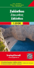 Detailed F&B Zakynthos/Zante map (1:50k) for touring the island. Locate Navagio viewpoint, Blue Caves, Laganas, and the Turtle Marine Park. - Image 1 of 0