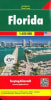 Florida USA Travel & Road Map. Tourist information also includes airports, railroads, ferries, and points of interest. This map is two sided with North on one side and South on the other. Distances in miles, city maps of Orlando, Jacksonville and Miami Be - Image 1 of 0