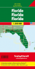 Florida USA Travel & Road Map. Tourist information also includes airports, railroads, ferries, and points of interest. This map is two sided with North on one side and South on the other. Distances in miles, city maps of Orlando, Jacksonville and Miami Be - Image 4 of 0