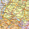 Europe Political Travel & Road Map. Freytag & Berndt road maps are available for many countries and regions worldwide. In addition to the clear design, and shaded relief these road maps have a lot of additional information such as; roads, sights, camping - Image 4 of 0