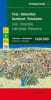 The Tyrol Dolomites and Lake Garda region in Italy offers a diverse range of breathtaking landscapes, charming towns, and cultural attractions.  The clear design, shaded relief, and extensive index of local authorities make navigation easy, while the addi - Image 1 of 0