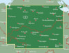 Mecklenburg Lake District Germany Travel & Road Map. Freytag and Berndt maps are some of the nicest maps available. They are extremely detailed with great color and most of the maps have beautiful relief shading. This map includes tourist information, and - Image 3 of 0