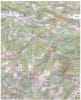 IGN Top 100 (D09) AriÃ¨ge road map featuring Foix, Pamiers, the Pyrenees mountains, and Cathar hiking trails. - Image 4 of 0