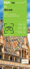 IGN Top 100 (D21) CÃ´te dâ€™Or travel map featuring Dijon, Beaune, Parc National de ForÃªts, and Burgundy vineyard cycling routes. - Image 1 of 0
