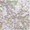 IGN Top 100 (D21) CÃ´te dâ€™Or travel map featuring Dijon, Beaune, Parc National de ForÃªts, and Burgundy vineyard cycling routes. - Image 3 of 0