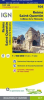 Reims Saint-Quentin France Travel & Road Map. The brand new revision of the IGN Top 100 maps - originally designed for cyclists they should appeal to anyone who wants to explore their holiday area of France in detail by walking, cycling or by car. IGN say - Image 1 of 0