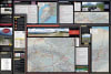 Butler Maps Alaska G1 Motorcycle Map showing highlighted gold/red/orange riding routes, waterproof synthetic paper, and dual-sport road segments. - Image 3 of 0