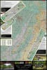 Mid-Atlantic Backcountry Discovery Route Motorcycle Map. This map is a scenic ride for dual sport and adventure motorcycles that uses dirt, gravel and paved roads to wind through remote parts of Virginia, West Virginia, Maryland, and Pennsylvania. - Image 2 of 0