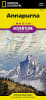 Annapurna Nepal Adventure Travel Map. Annapurna is a mountain situated in the Annapurna mountain range of Gandaki Province, north-central Nepal. It is the tenth highest mountain in the world at 8,091 meters above sea level and is well known for the diffic - Image 1 of 0