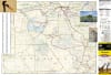 Front cover of National Geographic's Botswana AdventureMap featuring a folded travel map with wildlife and safari landscape details. - Image 2 of 0