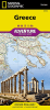 The Greece Adventure Travel Map is designed to meet the unique needs of adventure travelers with its durability and accurate information. The front side of the Greece map shows the northern region of the country with Macedonia and Bulgaria to the north, A - Image 1 of 0