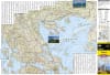 The Greece Adventure Travel Map is designed to meet the unique needs of adventure travelers with its durability and accurate information. The front side of the Greece map shows the northern region of the country with Macedonia and Bulgaria to the north, A - Image 2 of 0