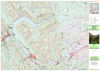 South Ghost River Southern Area 1:50,000 scale topographic map featuring terrain shaded relief from Lake Minnewanka to Dead Man's Flats. - Image 2 of 0