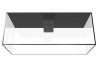 Fiji Cube 142 Gallon Shallow Internal Overflow Rimless Aquarium - Image 4 of 0