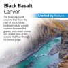 Fluval Black Basalt Canyon Aquascaper Natural Rock & Sand Decor Nano Set, 24 lb/11 kg - Image 3 of 0