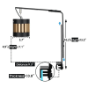 Hygger Saltwater Aquarium Light 50W - Image 2 of 0