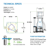 IceCap K3-160 INT In-Sump Protein Skimmer IC-K3-160INT - Image 4 of 0