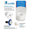 IceCap K3-160 OVP In-Sump Protein Skimmer IC-K3-160-OVP Protien Skimmer Open Volute Pump - Image 3 of 0