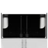 JBJ Rimless Flat Panel 45 Gallon Black Aquarium & Stand - Image 2 of 0