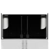 JBJ Rimless Flat Panel 65 Gallon White Aquarium & Stand - Image 2 of 0