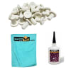 Bulk Coral Plugs 25 pack, CorAffix Pro Adhesive Gel, & Towel Package - Image 1 of 0