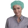 21-24" Green Bouffant Cap  500/CS - Image 2 of 0