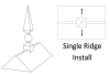 Copper Victorian Roof Finial, Copper roof spire, finial, copper finial, roof finial, roof spire, spire - Image 3 of 0