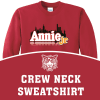 Amherst Annie Crew Neck Sweatshirt  with Amherst Tigers Logo - Image 1 of 0