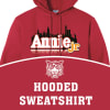 Amherst Annie Hooded Sweatshirt  with Amherst Tigers Logo - Image 1 of 0