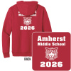 Amherst Annie Hooded Sweatshirt  with Amherst Tigers Logo - Image 3 of 0