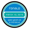 baby boy birth announcement custom printed pucks - Image 1 of 0