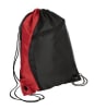 drawstring backpack red/black - Image 1 of 0