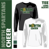 Williamsville North Cheer LS Tee - Image 2 of 0