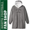Will North Football Wearable Blanket with laser etched Wmsvl Spartan logo. - Image 2 of 0