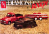 1939 Ford Sedan "Diamond in the Rough" with '53 Ford Pickup & Dual Axle trailer (1/25) (fs) - Image 1 of 0