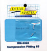 Detail Master Compression Fitting #5 (8 pcs) (.067 ") for 1/24 & 1/25 & 1/16 - Image 1 of 0