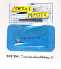 Detail Master Combination Fitting #3 (8pcs) (.037 ") for 1/24 & 1/25 - Image 1 of 0