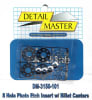 8 Hole Photo Etch Wheel Insert with Billet Center Caps for 1/24 & 1/25 - Image 1 of 0
