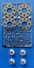 8 Hole Photo Etch Wheel Insert with Billet Center Caps for 1/24 & 1/25 - Image 2 of 0