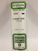Evergreen Scale Models  .040" X .208" Opaque White Polystyrene 2 x 10 O Scale  Strips - Image 1 of 0