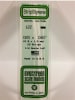 Evergreen Scale Models .020" X .040" Opaque White Polystyrene Strip - Image 1 of 0
