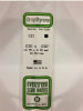 Evergreen Scale Models .030" X .030" Opaque White Polystyrene Strip - Image 1 of 0