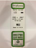 Evergreen Scale Models .030" X .060" Opaque White Polystyrene Strip - Image 1 of 0