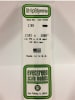Evergreen Scale Models .030" X .188" Opaque White Polystyrene Strip - Image 1 of 0
